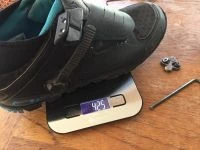 Weighing in at 425g per shoe in a size 44, the ME7 was competitive...