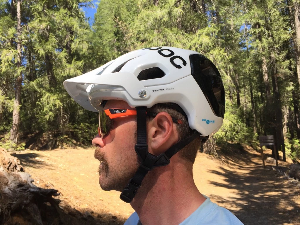 mountain bike helmet - more coverage = better protection. it's simple science, but it's...