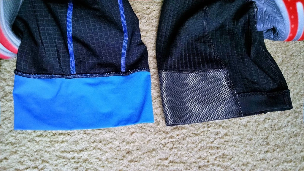 bike shorts - the leg grippers of the evolution pro (left) just couldn't match the...