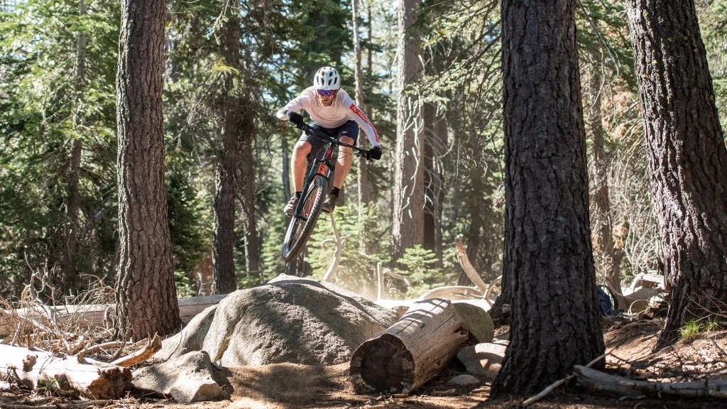 budget mountain bike - testing the fun factor. yup, it's fun!