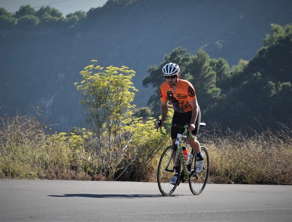 road bike helmet - the airnet provides tremendous ventilation which is much appreciated...