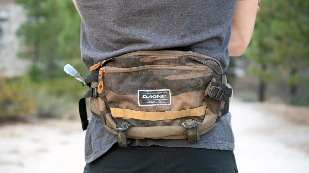 mountain bike hip pack - the hot laps is a basic but functional option.