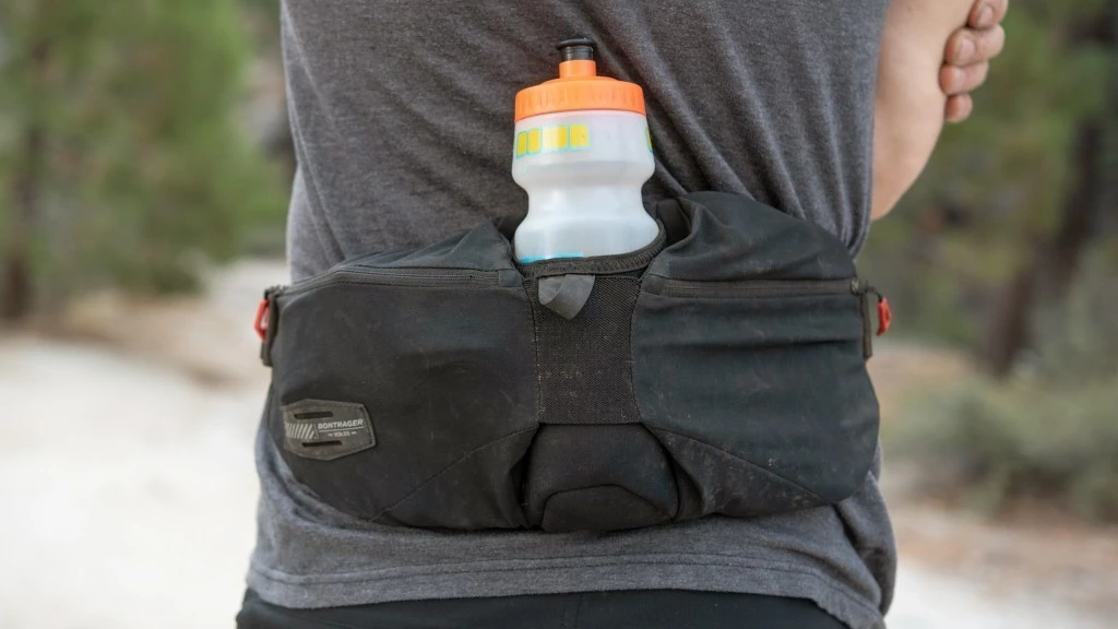 mountain bike hip pack - what is easier than drinking from a water bottle?