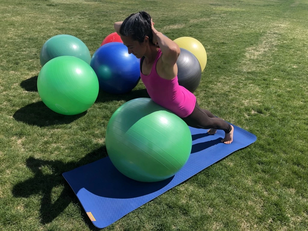 exercise ball - we like how firm and supportive the waccess ball is, an attribute...