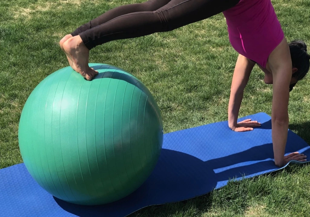 exercise ball - the theraband professional series ball is our overall favorite...