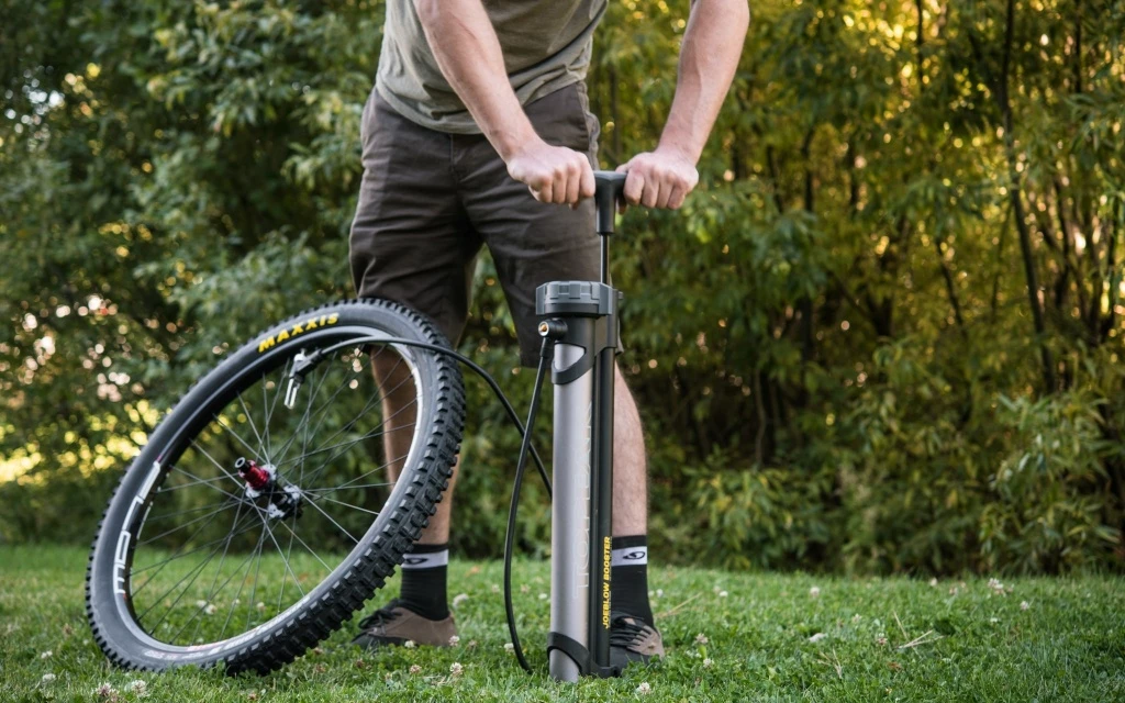 mountain bike tires - some tires are easier to install than others.