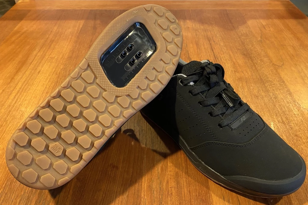 mountain bike shoes - full coverage rubber soles are becoming the norm on modern trail...