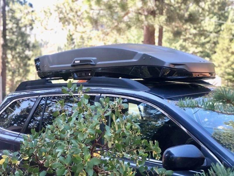 cargo box - the thule is an elegant but costly option. there are others that...