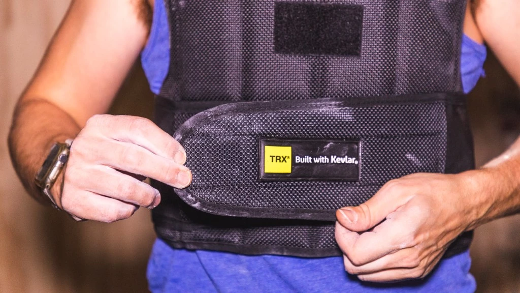 weight vest - the highly adjustable trx outperforms most other weight vests.