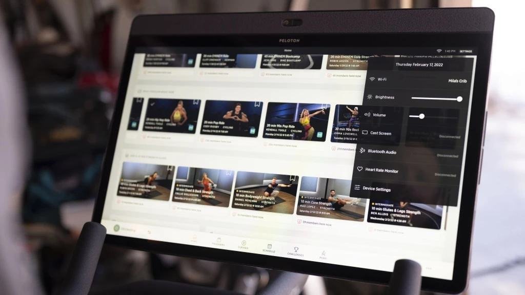 exercise bike - the peloton app is arguably the most important aspect of the peloton...