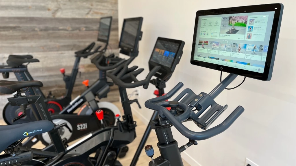 exercise bike - connected exercise bikes, particularly those with attached screens...