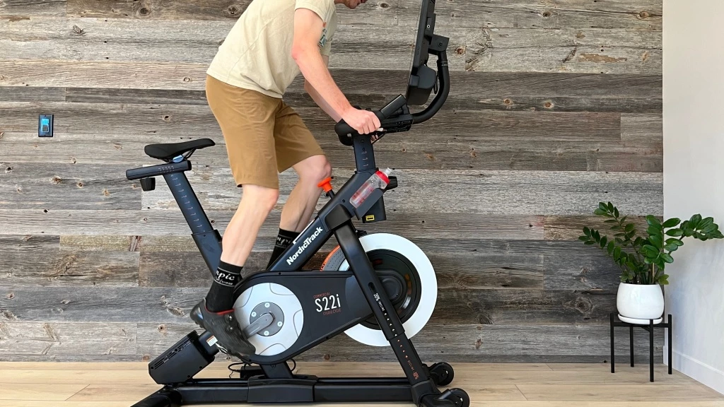 exercise bike - a unique adjustable incline, autoadjust resistance and incline, and...