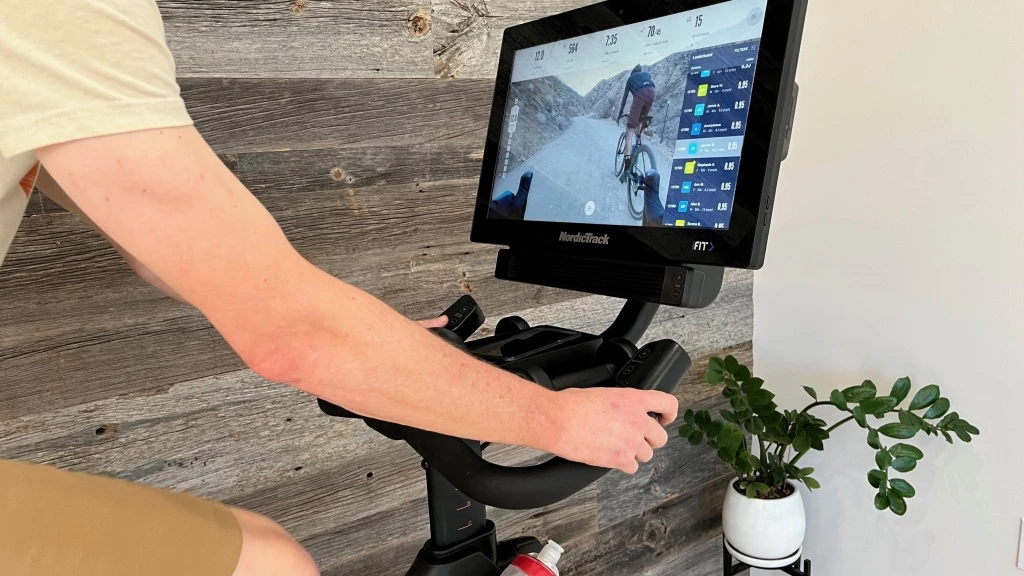 exercise bike - ifit is quite different from the competition. the trainer-led scenic...