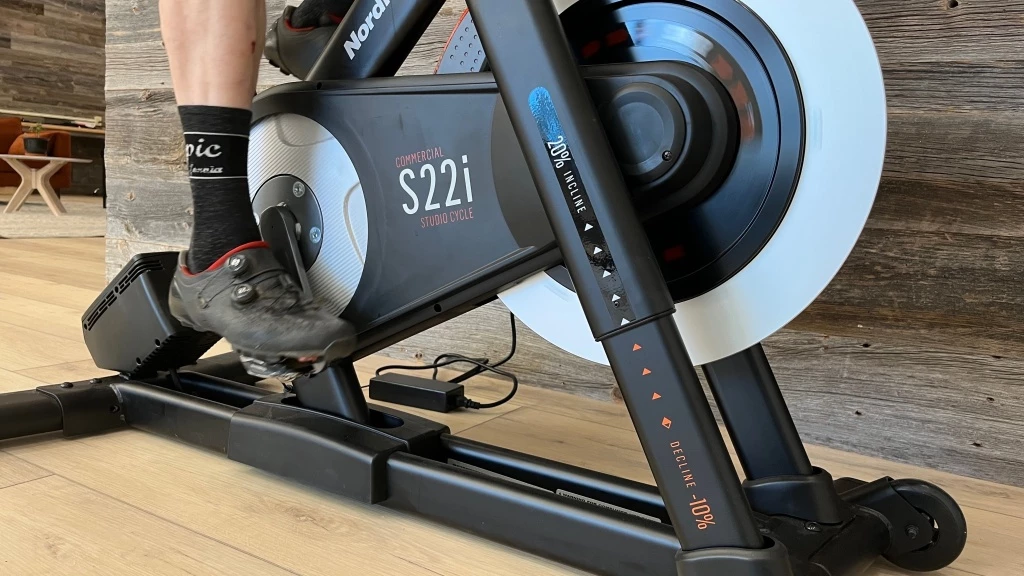 exercise bike - the nordictrack s22i is the only bike we tested with adjustable...