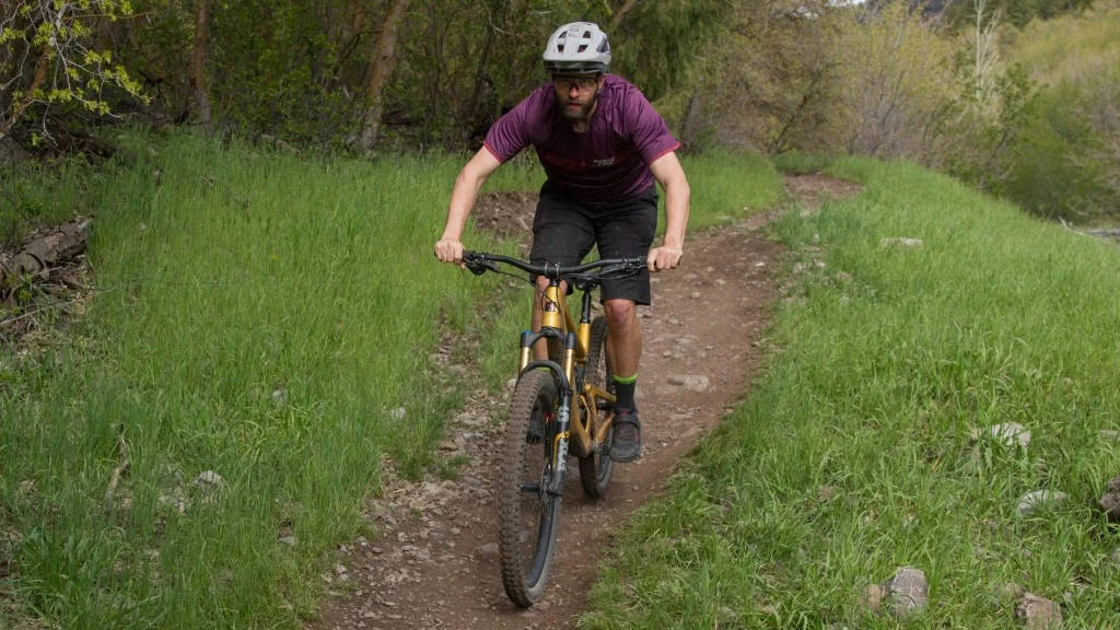 mountain bike helmet - fox's speedframe pro provides an excellent on-trail performance at a...