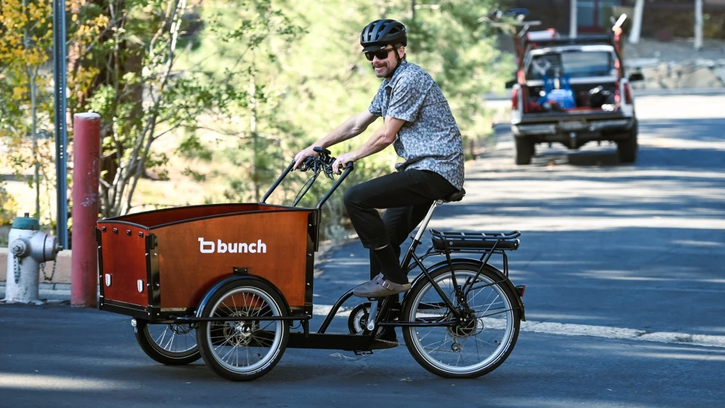 cargo bike - not surprisingly, three-wheeled bikes handle much differently than...