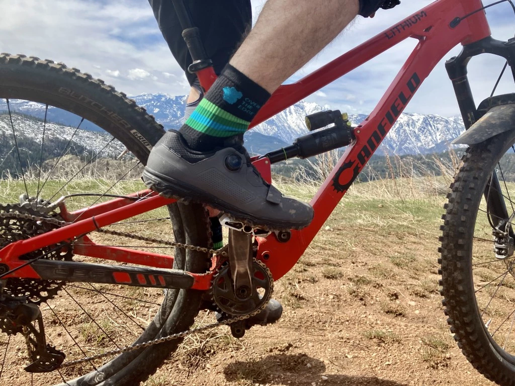 mountain bike shoes - this model is a solid choice if you know that you're going to be...