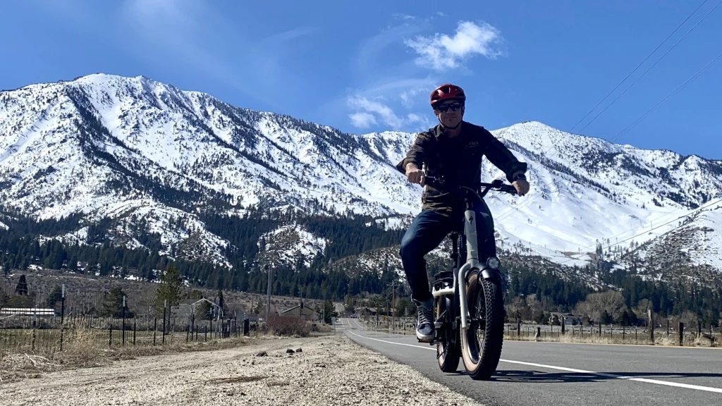 class 3 electric bike - there seemed to be no limit to how far we wanted to ride the haul;...