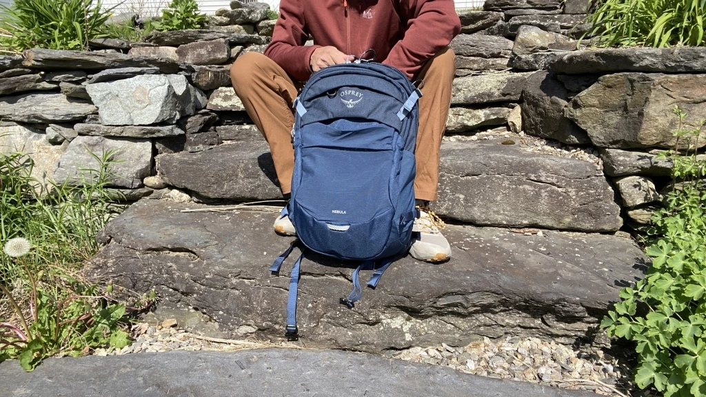 laptop backpack - the osprey nebula 32 has a look that says it's ready for the...