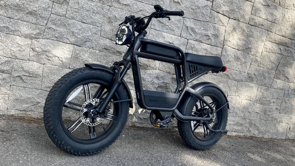 class 3 electric bike - the revv 1's significant range meant we could explore all day.