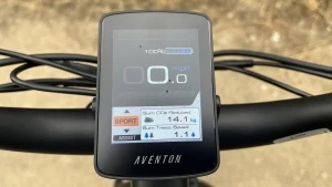 The Aventure.2 even tells you how many trees you've saved by riding...