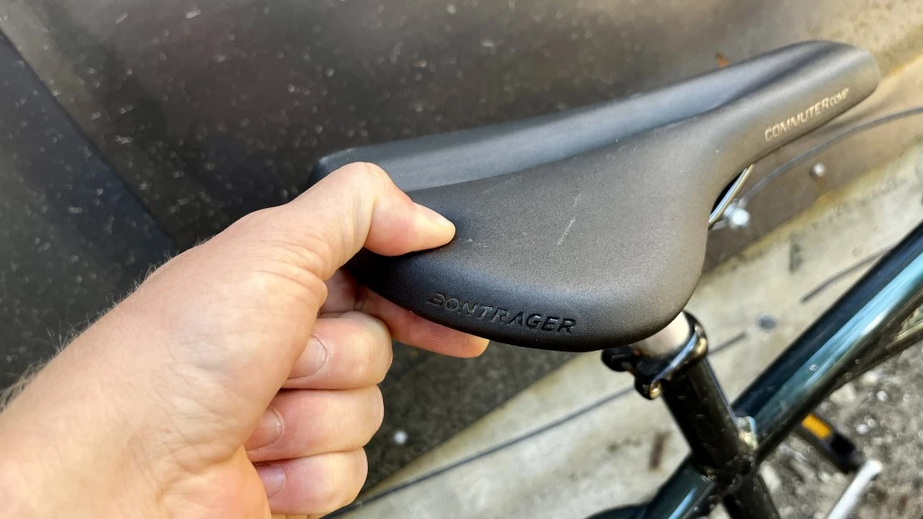 bike seat - the bontrager commuter comp does not have much cushion, but its...