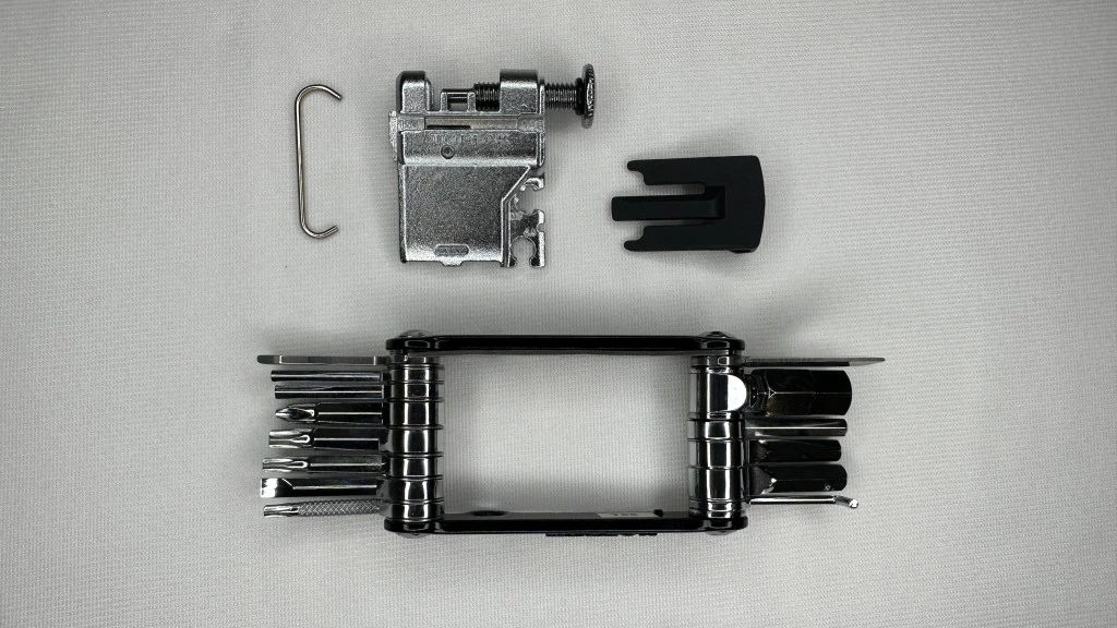 bike multi-tool - the chain tool on the topeak mini pt30 has to be removed from the...