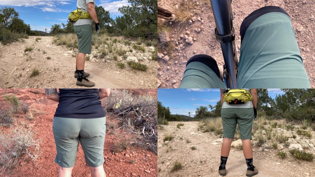 mountain bike shorts womens - the dirt roamer fabric is very lightweight and airy and great for...