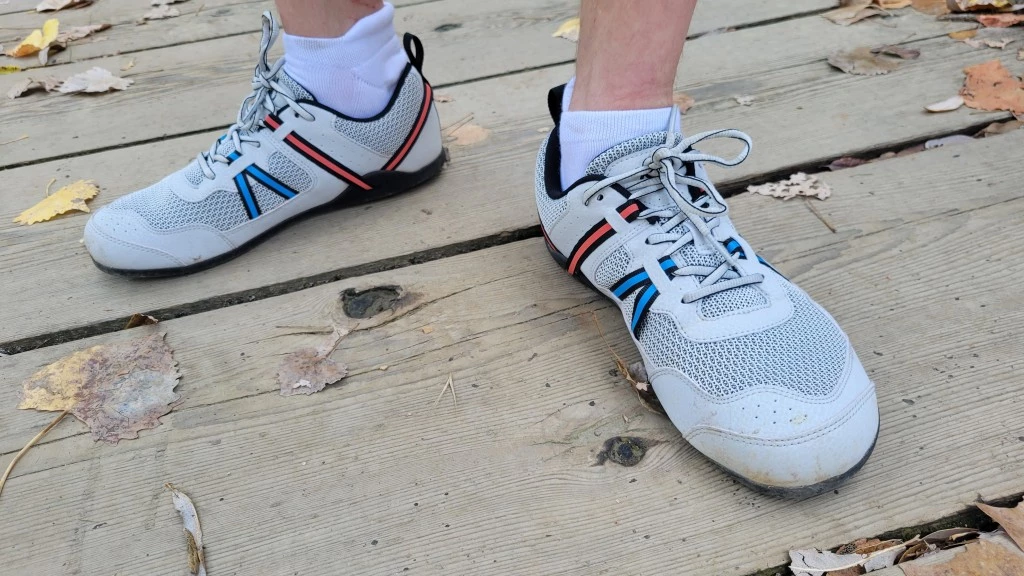 barefoot shoes - with more room in the toe box than a conventional shoe, the xero...