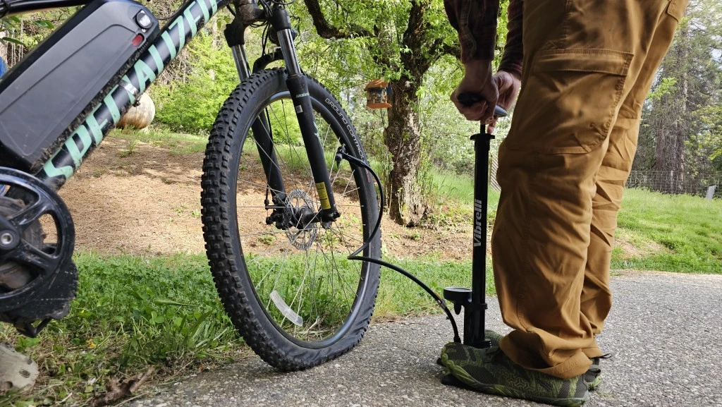 bike pump - the vibrelli floor pump was the lowest priced pump that we tested...