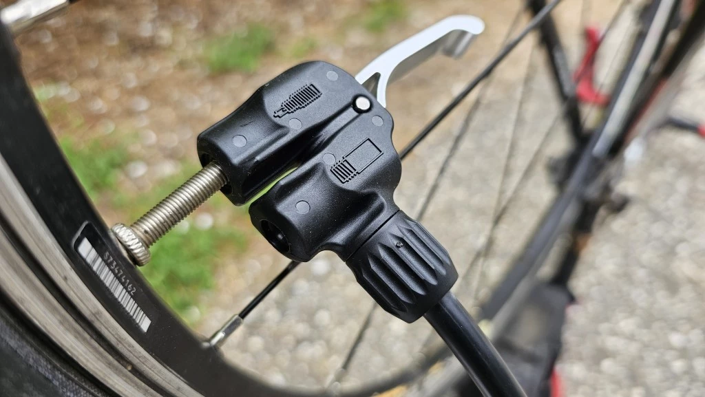 bike pump - we found that the "f" style dual valves, seen here on the lezyne...