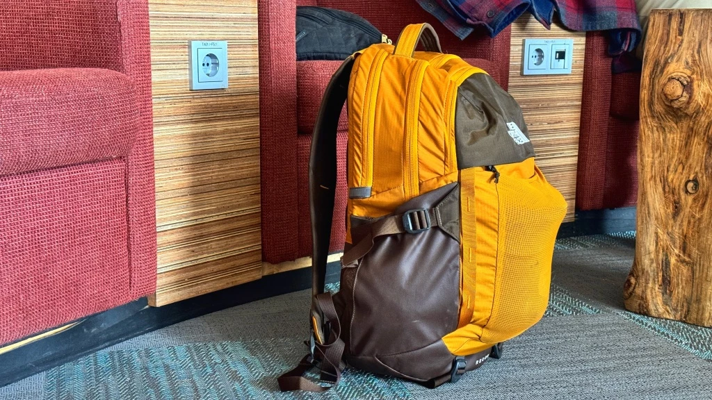 laptop backpack - even fully loaded with a month's worth of work and travel-related...