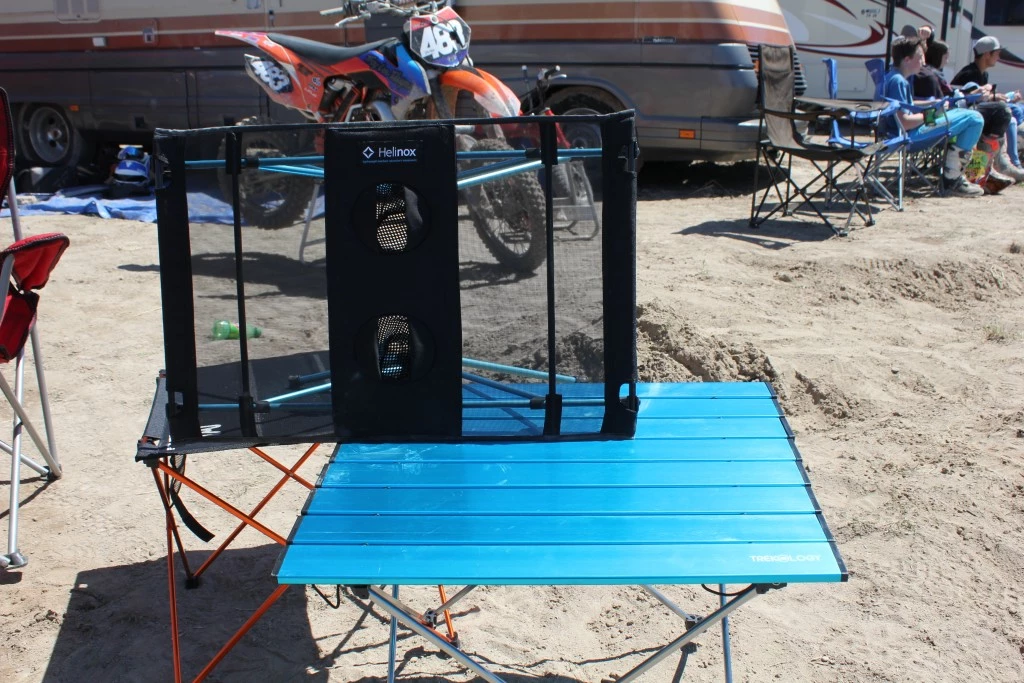 camping table - lightweight tables like these are portable enough to travel further...