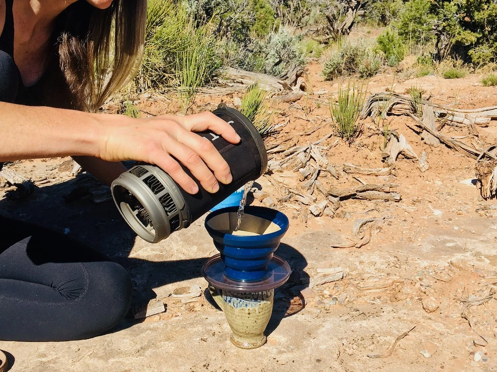 camping coffee - the gsi collapsible is large enough that it can be loaded up with a...