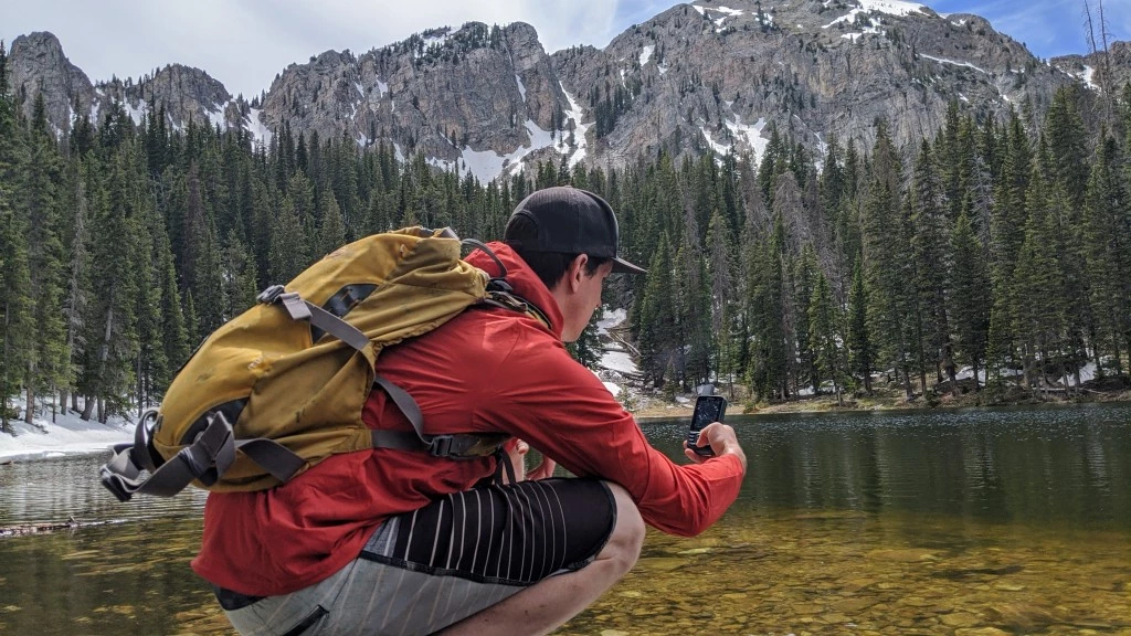 handheld gps - make sure you can make it back to that perfect alpine lake the next...