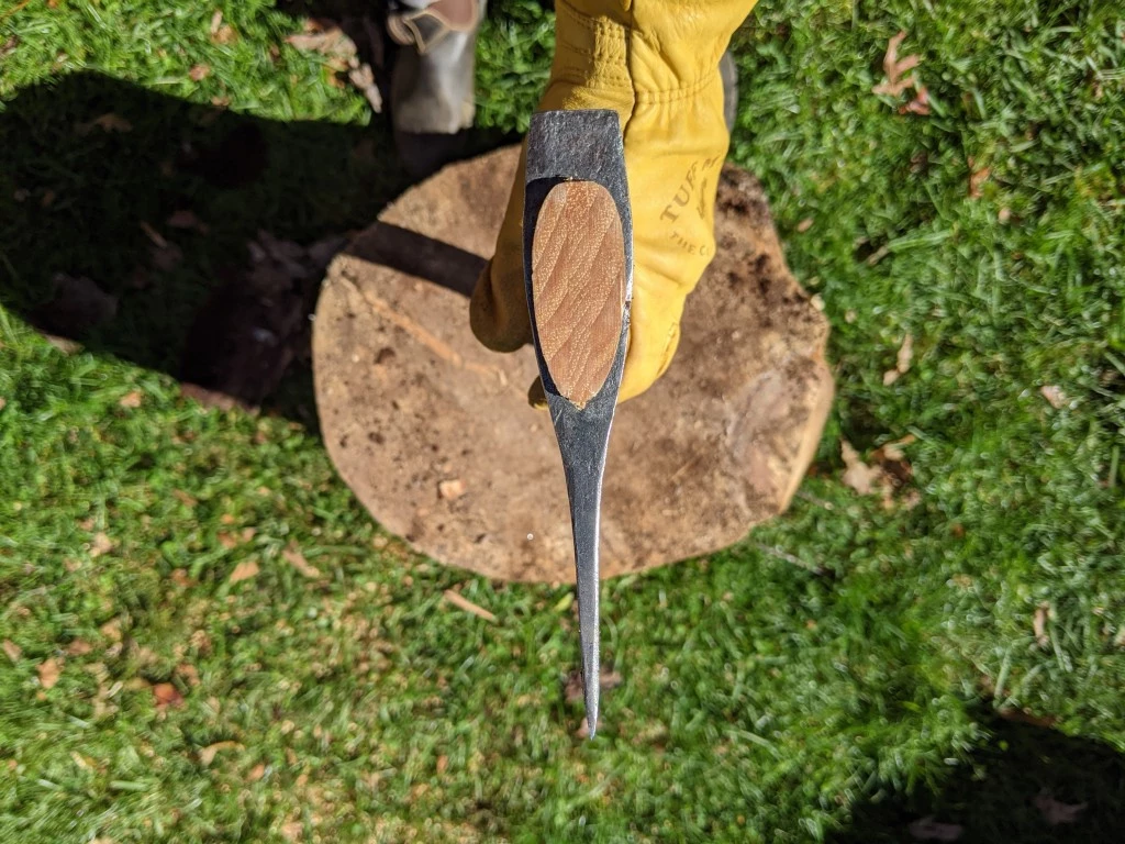 axe - the small forest's sharp and tapered axe head is great at precisely...