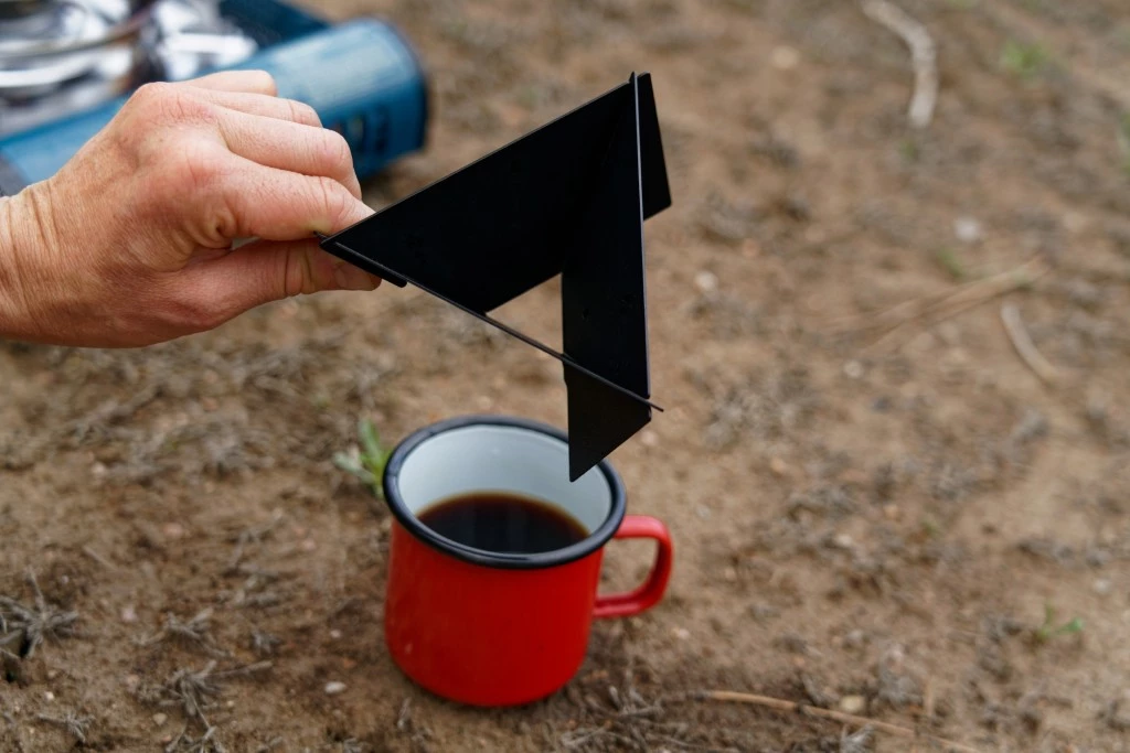 camping coffee - the pourigami produced some of the best tasting coffee of the...