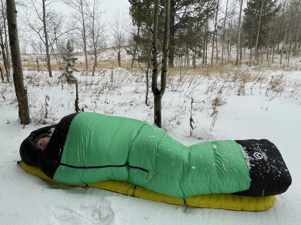 sleeping bag cold weather - snug but not too snug, the cozy inferno is ideal for cold weather...