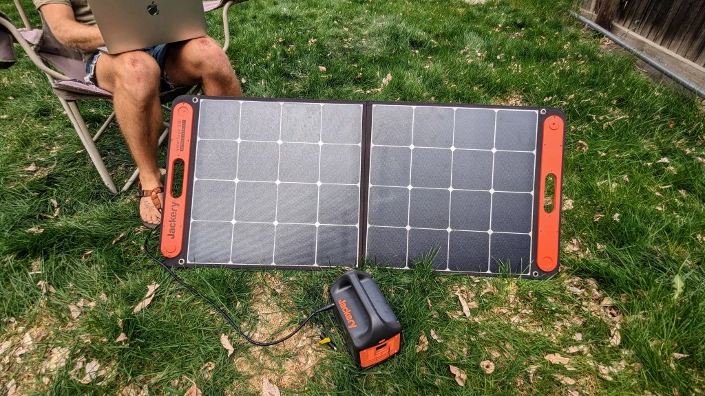 solar camping - the solarsaga 100 did almost as well as the top performers in our...