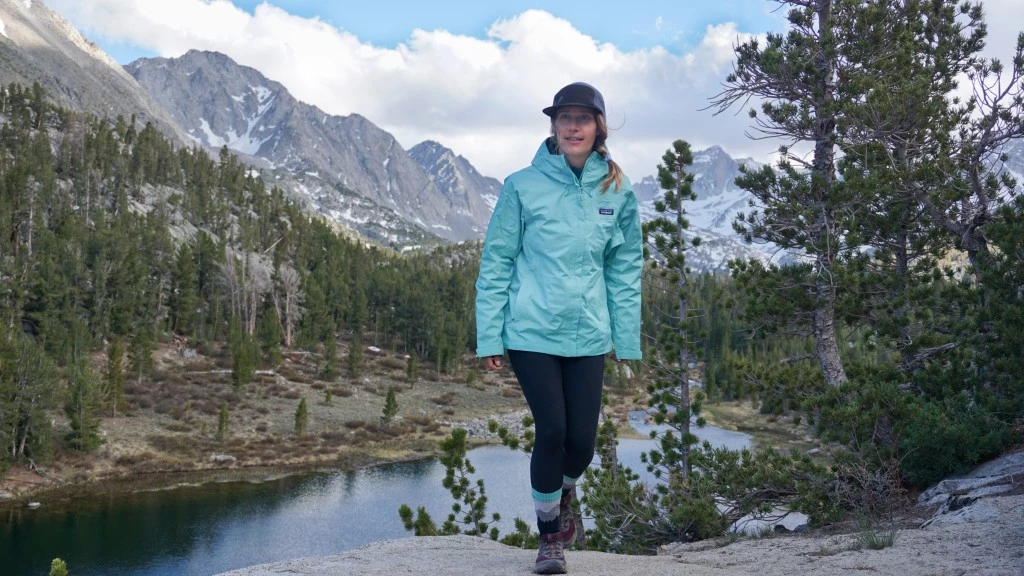 best patagonia - testing the patagonia torrentshell in the eastern sierras.