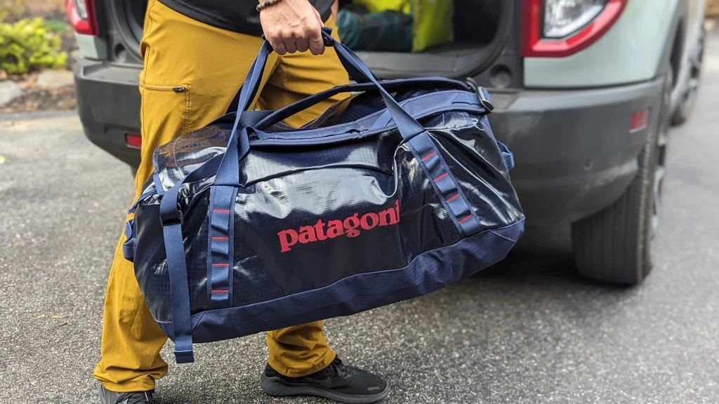 best patagonia - the 55-liter black hole is a standout duffel bag thanks to its...