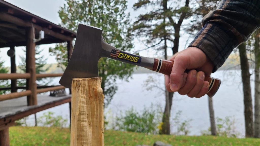 axe - sharp, small, and durable, the estwing sportsman's axe is a stout...