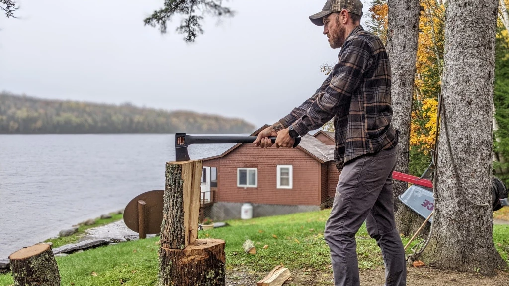 axe - this mid-size axe excels at felling trees and can handle a range of...